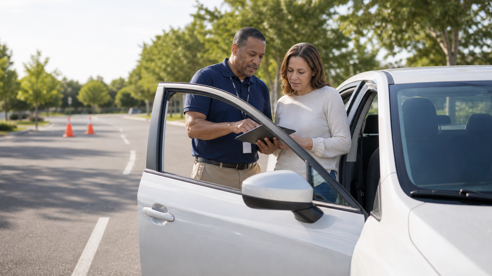 Adult Road Test Prep website preview for South Tampa driving school enrollment