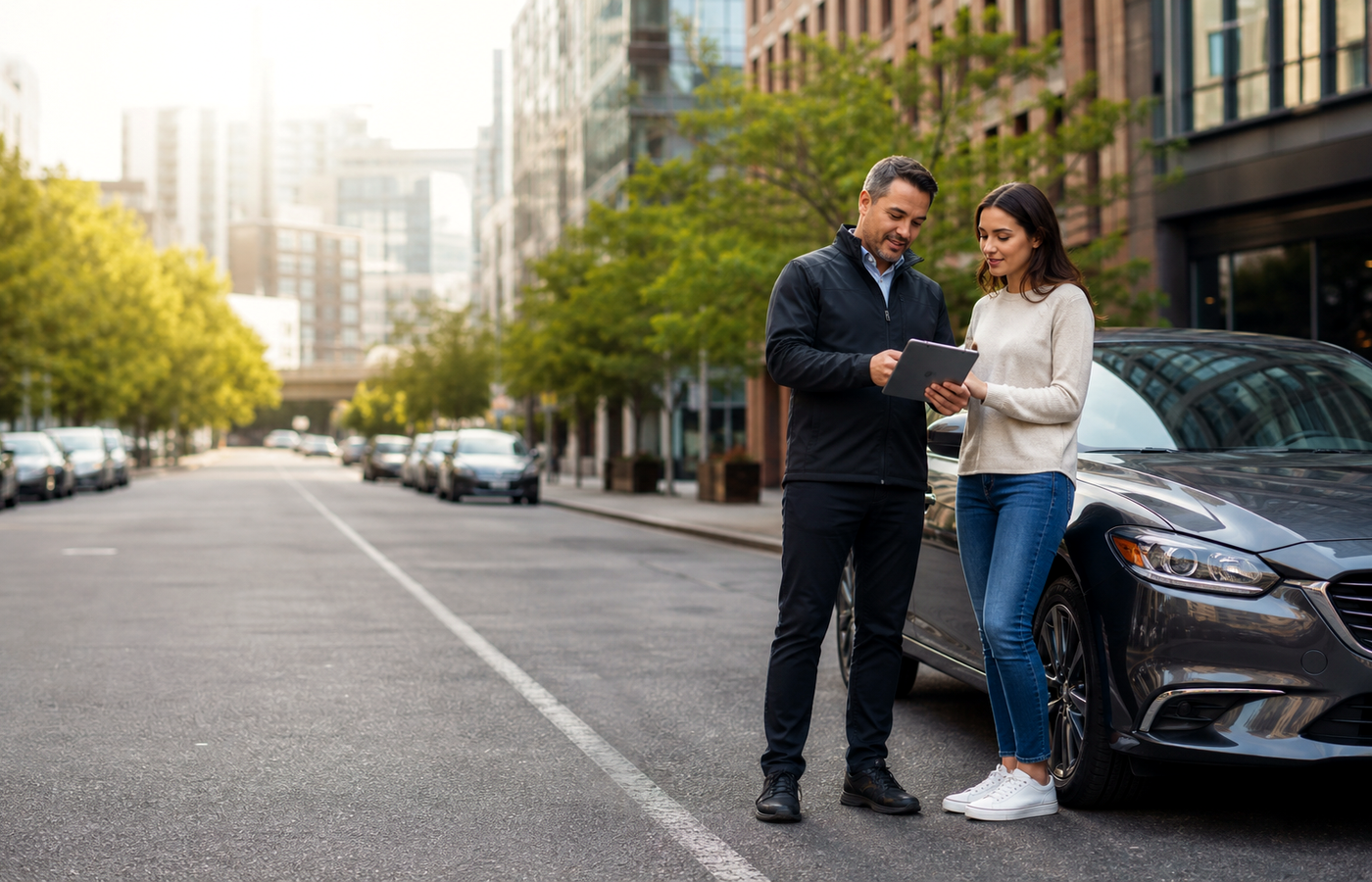 Premium Urban Driving Academy website preview for Loop driving school enrollment