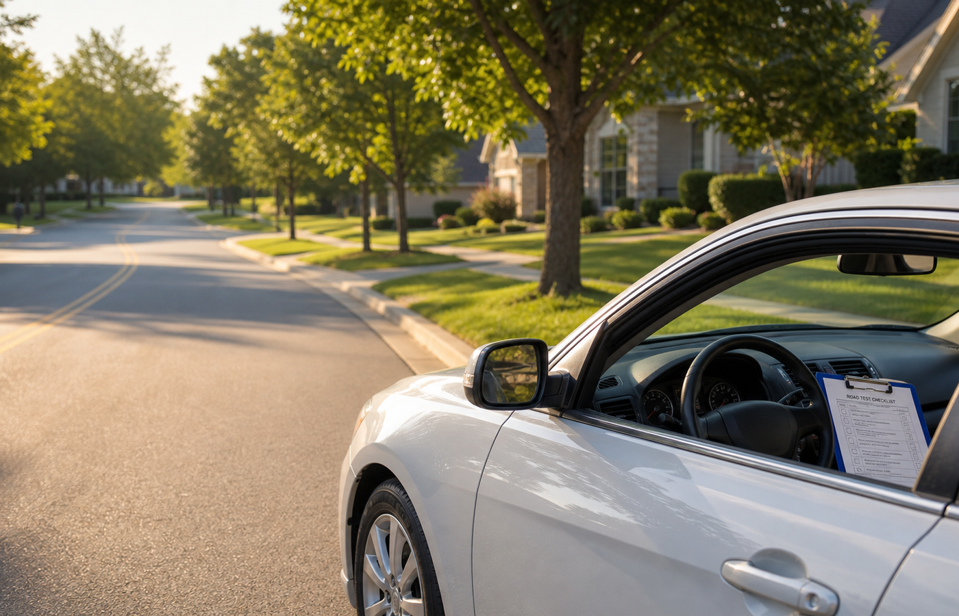 Suburban Family Driving School website preview for Cary driving school enrollment